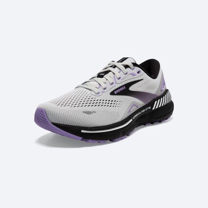Opposite Mudguard and Toe view of Brooks Adrenaline GTS 23 for women