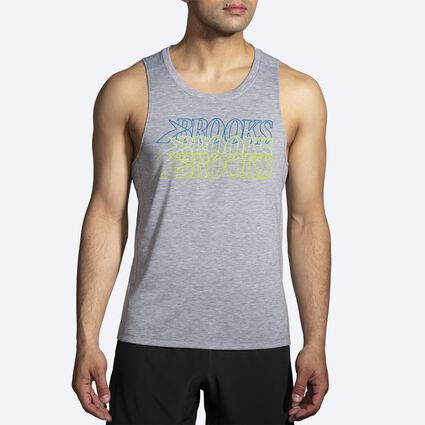 Model (front) view of Brooks Distance Tank 3.0 for men