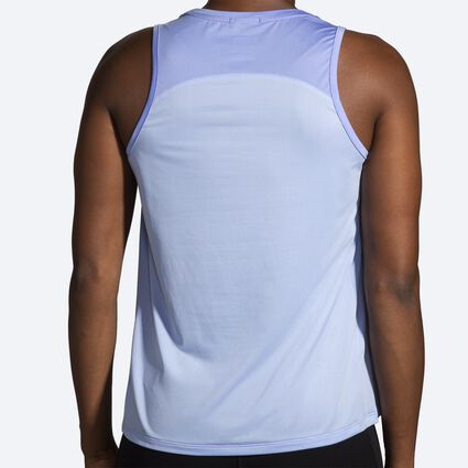 Model (back) view of Brooks Sprint Free Tank 2.0 for women