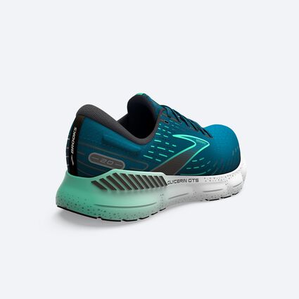Heel and Counter view of Brooks Glycerin GTS 20 for men