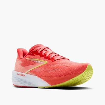 Mudguard and Toe view of Brooks Launch 11 for women
