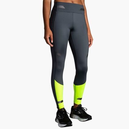 Model (front) view of Brooks Run Visible Tight for women