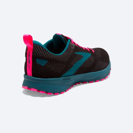 Heel and Counter view of Brooks Revel 5 for women