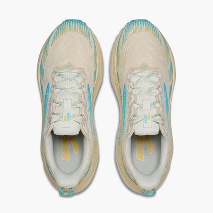 Top-down view of Brooks Ghost Trail for women