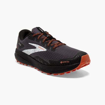 Brooks Divide 4 GTX für Herren – Ansicht von Schmutzfang und Zehenbereich