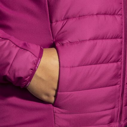 Dettaglio 3 vista di Brooks Shield Hybrid Jacket 2.0 da donna