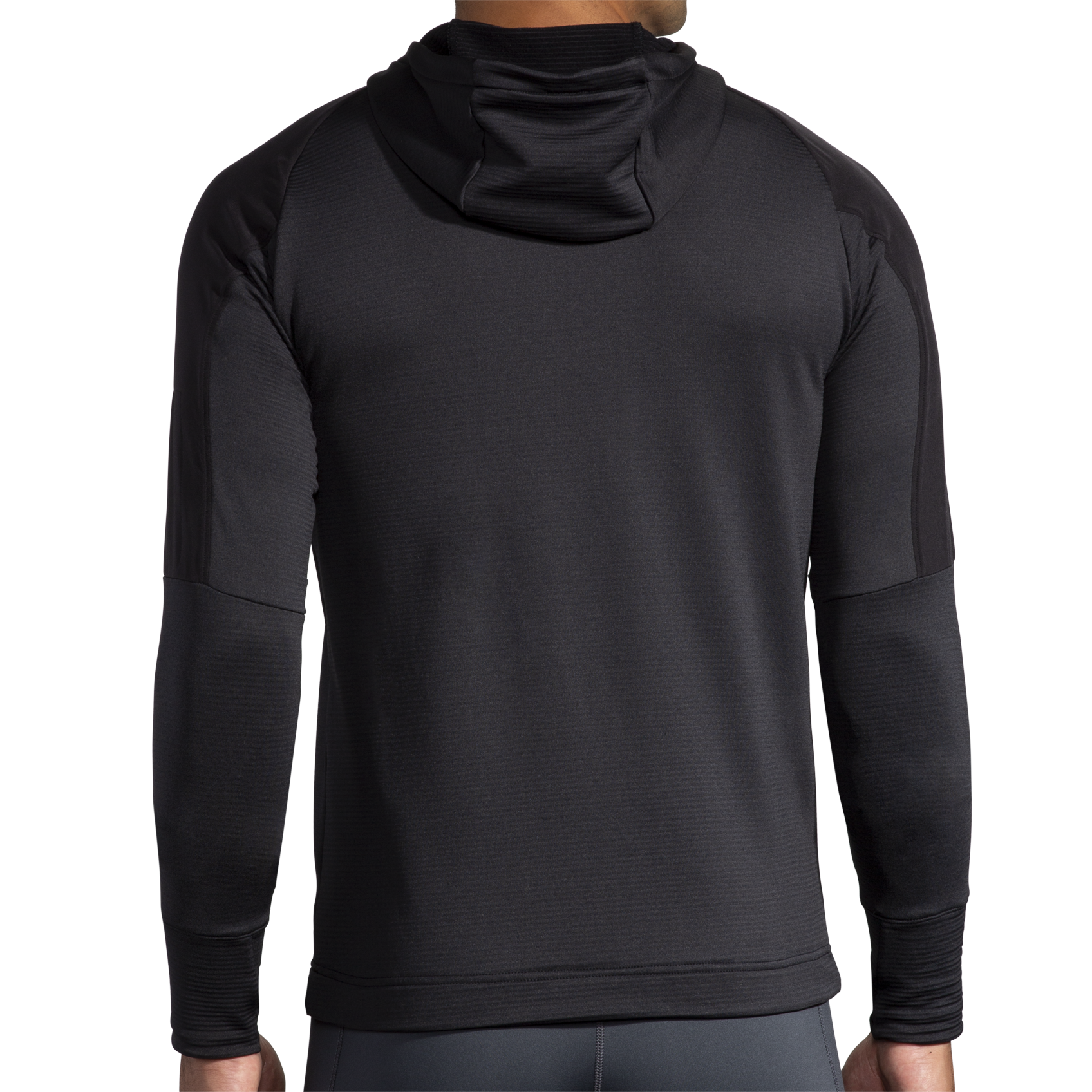 running shirt with hood