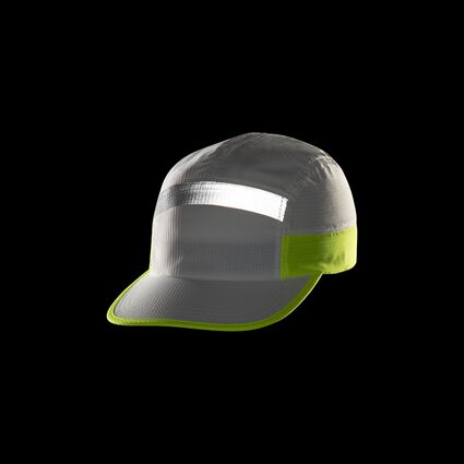 Movement angle (treadmill) view of Brooks Carbonite Hat for unisex