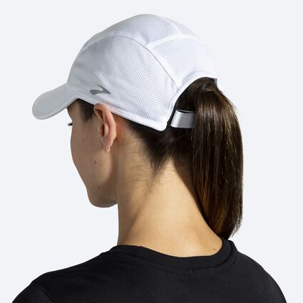 Model (back) view of Brooks Tempo Hat for unisex