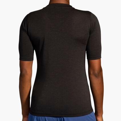 Brooks High Point Short Sleeve für Damen – Model-Ansicht (von hinten)