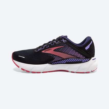 Womens Brooks Running Adrenaline GTS 22 Disco in  Black/Bittersweet/Limelight – Lucky Shoes