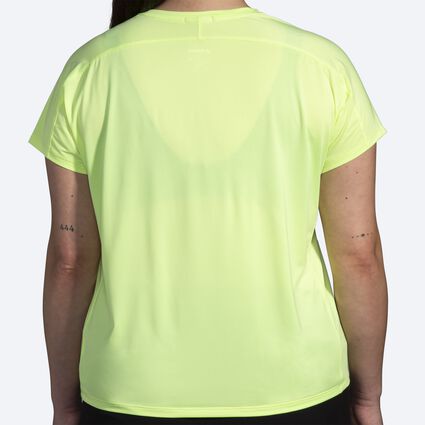 Brooks Sprint Free Short Sleeve 2.0 für Damen – Model-Ansicht (von hinten)