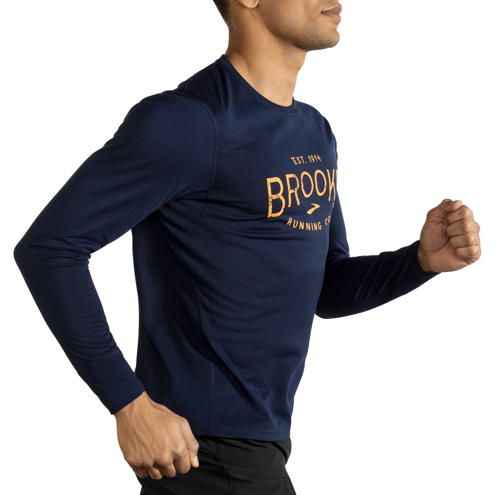 Brooks running tops mens clearance