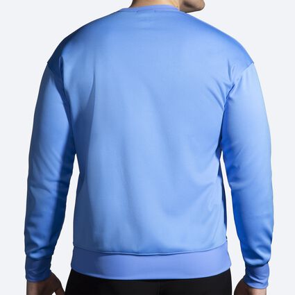 Vista (posteriore) del modello di Brooks Run Within Sweatshirt da uomo
