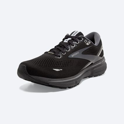 Opposite Mudguard and Toe view of Brooks Ghost 15 GTX for women