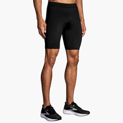 Model (front) view of Brooks Source 9" Short Tight for men