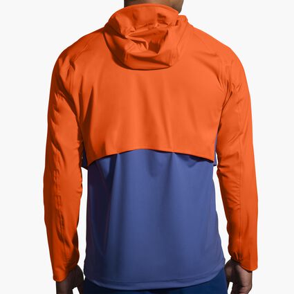 Vue (arrière) du modèle de Brooks High Point Waterproof Jacket pour hommes