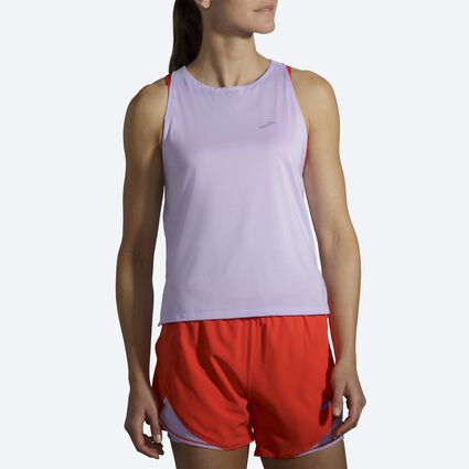 Model (front) view of Brooks Sprint Free Tank for women