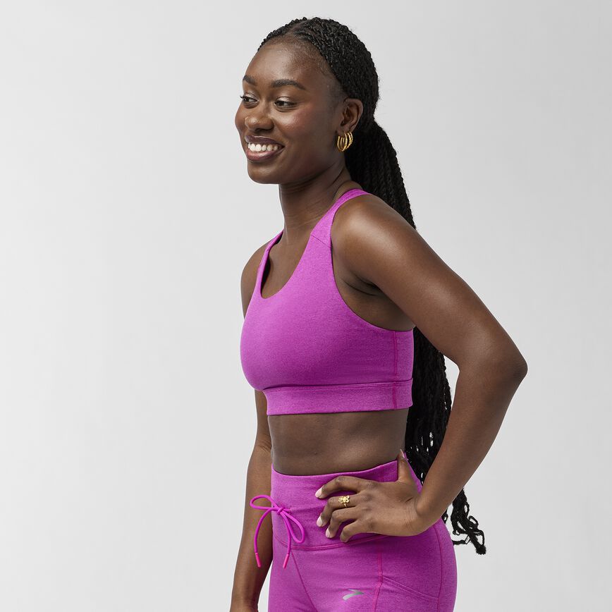 Luxe Pocket Sports Bra Brooks Running
