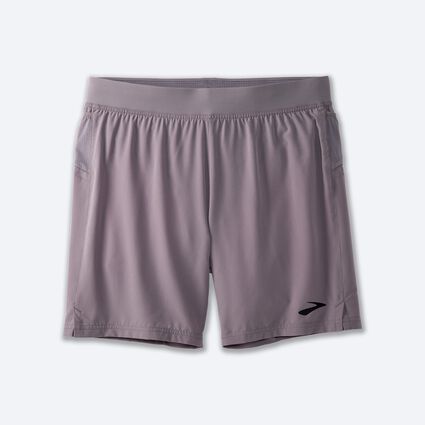 Laydown (front) view of Brooks Sherpa 7" Short for men