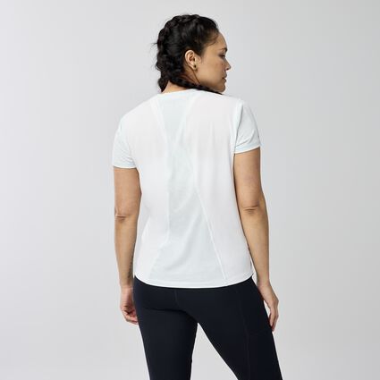 Brooks Sprint Free Short Sleeve 3.0 für Damen – Model-Ansicht (von hinten)