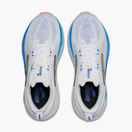 Top-down view of Brooks Glycerin 22 for men