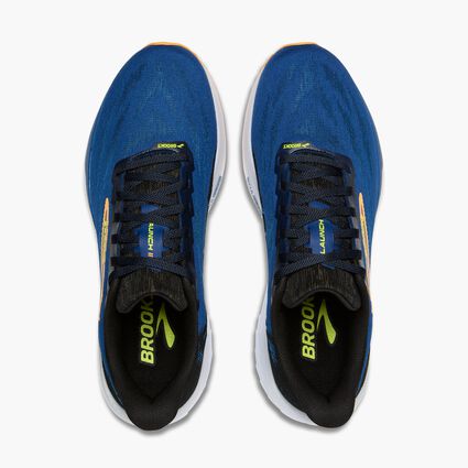 Vue de haut en plongée de Brooks Launch 11 pour hommes