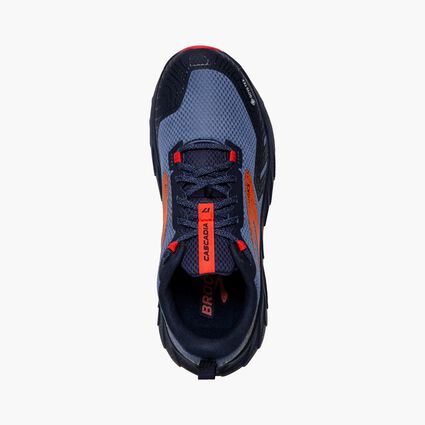 Top-down view of Brooks Cascadia 17 GTX for women