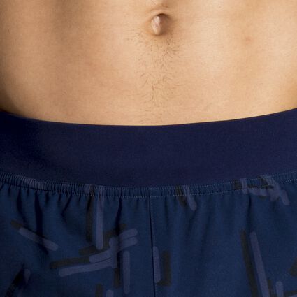Vue du détail 1 de Brooks Sherpa 3" Split Short pour hommes