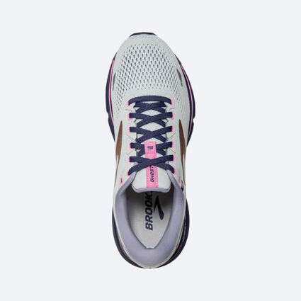 Top-down view of Brooks Ghost 15 for women