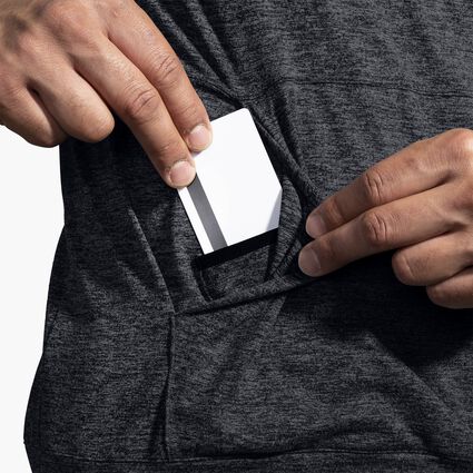 Dettaglio 2 vista di Brooks Luxe Hoodie da uomo