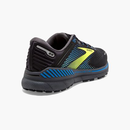 Brooks Adrenaline GTS 22 für Herren – Ansicht von Ferse und Kappe