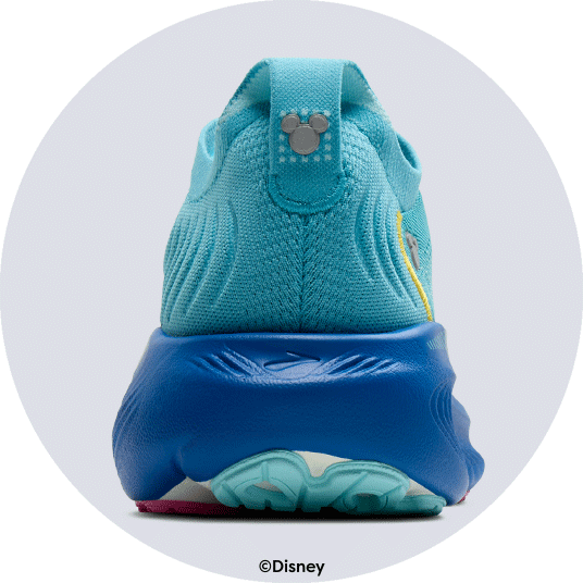 Heel of shoe