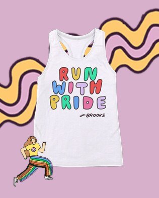 Corri con l’abbigliamento Pride