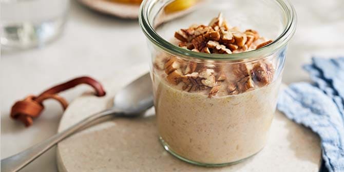 Overnight Oats im Glas