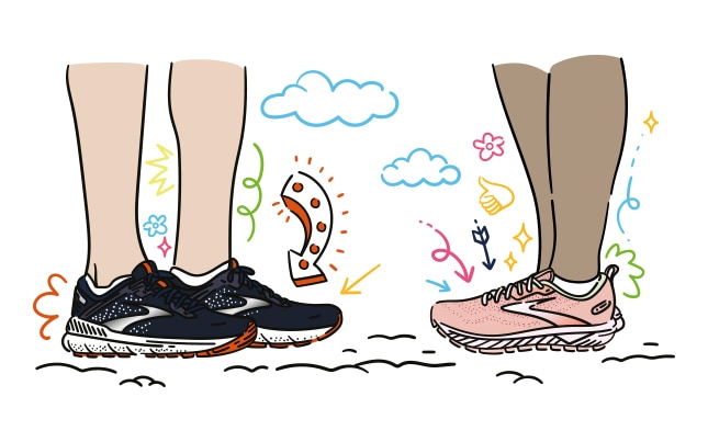 Choosing the right shoes for incline walking