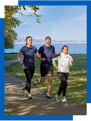 Des and others on a run