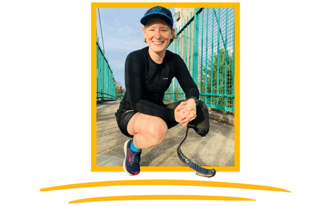 Nicole Ver Kuilen espère offrir à davantage d’athlètes la technologie prothétique dont ils et elles ont besoin pour être physiquement actifs et actives.