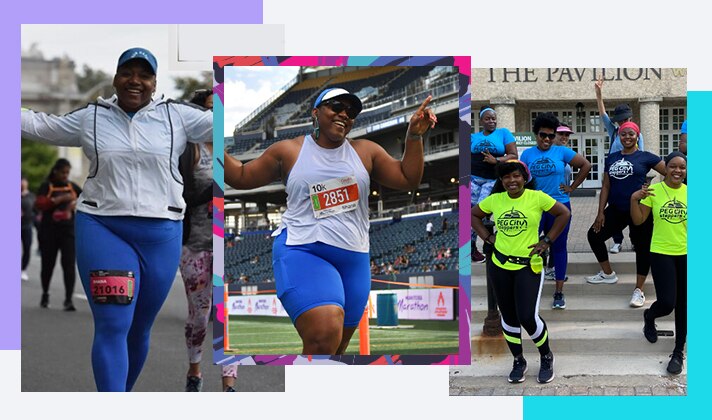 Shana Goodridge, membre de l’équipe Run Happy, Canada