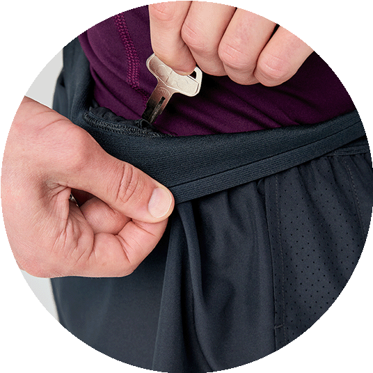 Doublure de culotte sécurisée
