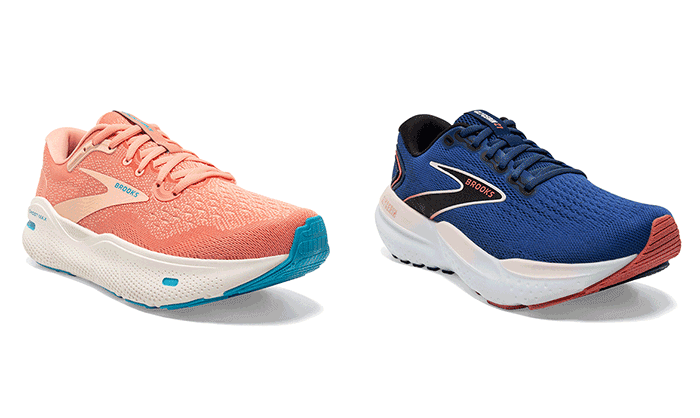 medium shot of two runners