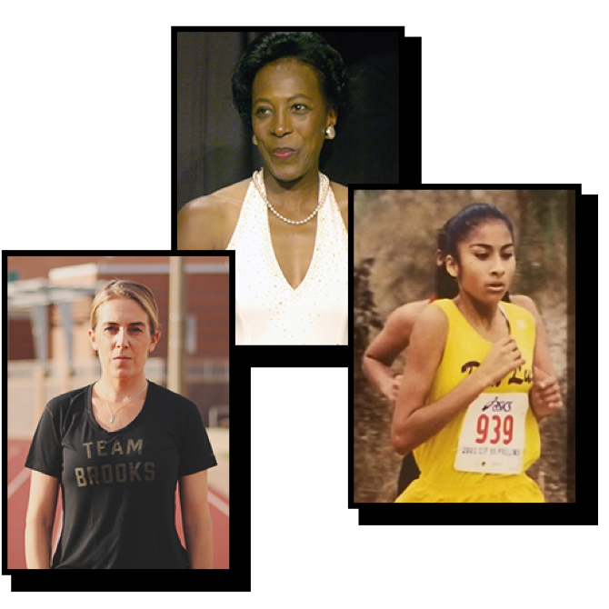 Pictures of three women