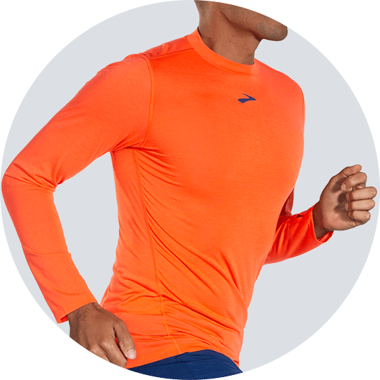 Sweat-wicking, quick-drying.