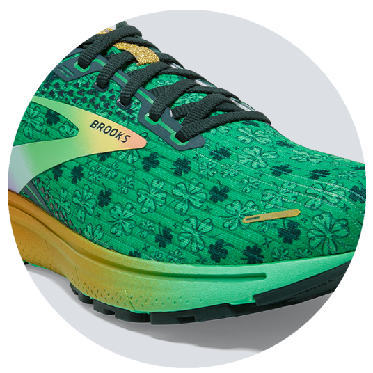 brooks ghost green