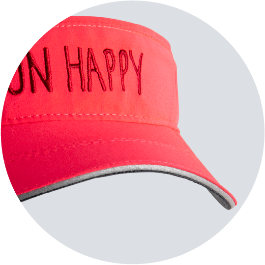 帽子 Brook Nylon Visor Hat Brooks Chaser Visor - Women
