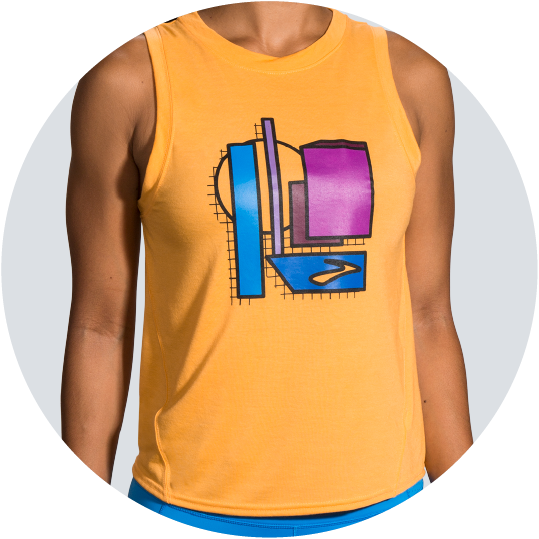 Modern fitting tank top