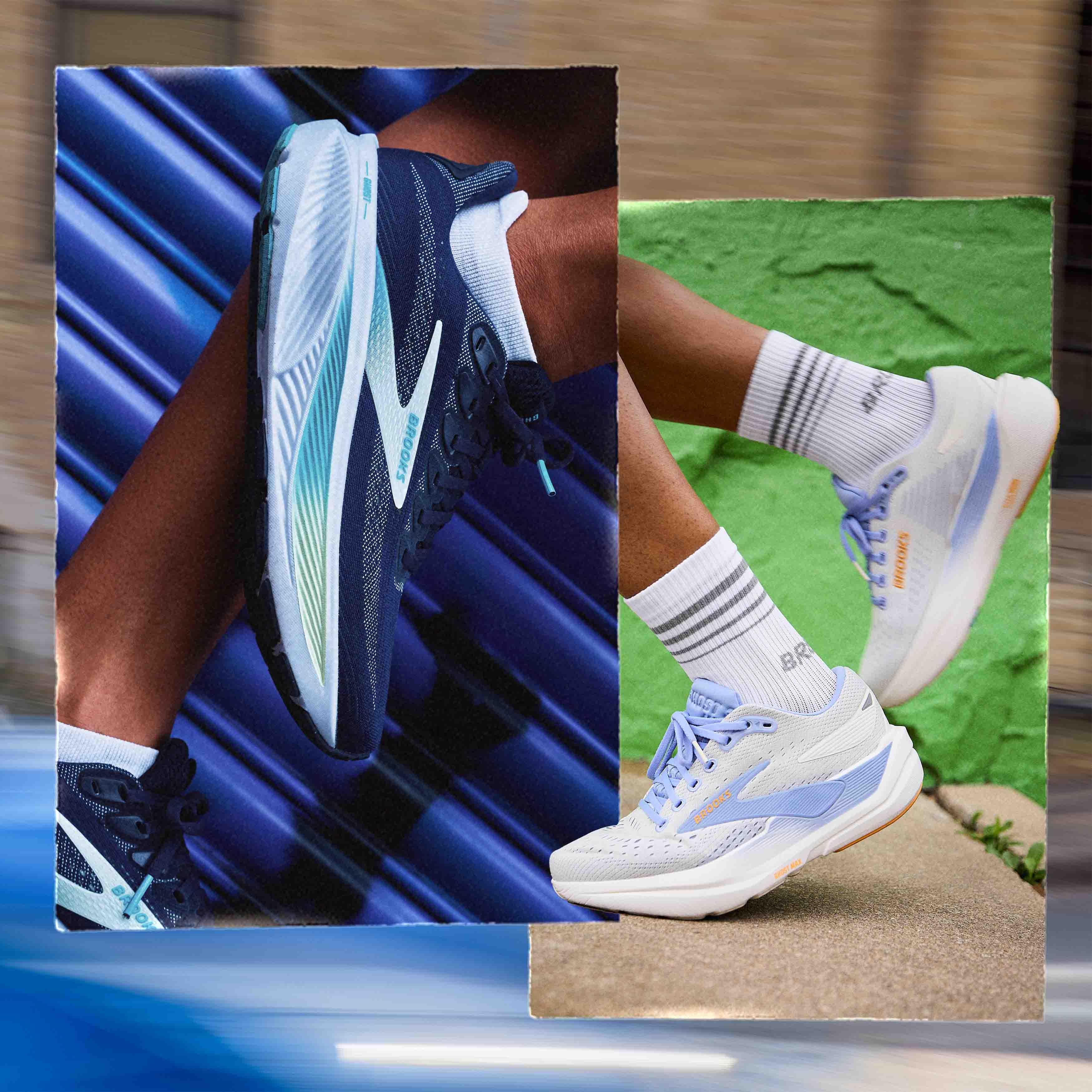 photo de produit lifestyle de la ghost max 3 de brooks