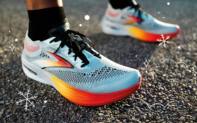 Winter running with the Hyperion Elite