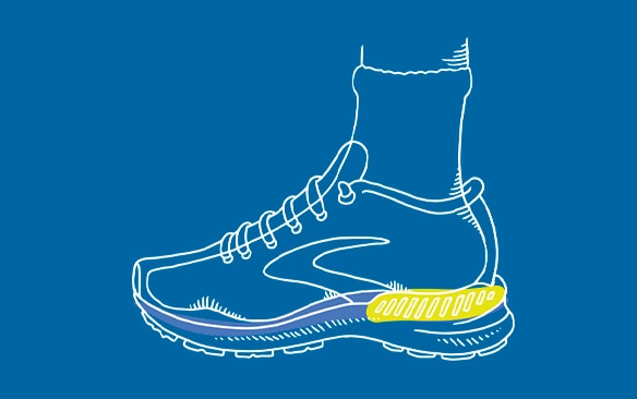 brooks shoes guide rails