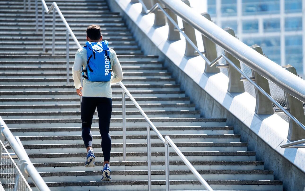 Running up and down stairs exercise 2025